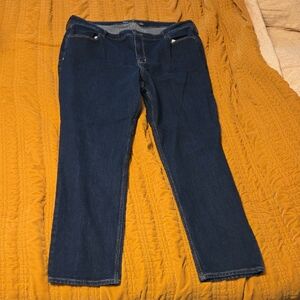 *Last Call!* Old Navy Dark Wash High Rise Straight Leg Jeans 18W